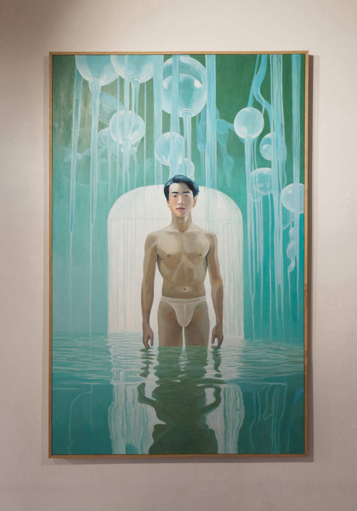 ‘oxidane’ - painting by seppe de roo - acrylic on canvas - 120 x 190 cm - 2024
