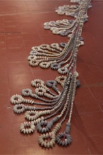 Maria E. André’s ‘Adornos’ installation shown in the exhibition ‘Welcome to the Age of Chaos, Welcome to Entrotopia!’